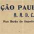 AÇÃO PAULISTA. M.M.D.C. [Doação de cachecóis].