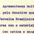 [Agradecimento pelas doações de roupas à Cruz Vermelha].