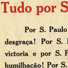 TUDO por São Paulo.