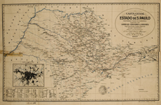 COMISSÃO GEOGRÁFICA E GEOLÓGICA DE SÃO PAULO. Carta Geral do Estado de São Paulo. São Paulo, 1929. 1 mapa, 33 cm x 53 cm. Escala 1:2000000. Acervo Apesp. Coleção Mapoteca.