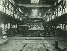 OFICINAS da Estrada de Ferro Mogiana. 1910. 1 fotografia, p&b, 18 cm x 24 cm. Acervo Apesp / MI. 