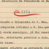 Carta do Gabinete do Diret&oacute;rio do Partido Republicano Paulista de Guararema ao Secret&aacute;rio do Presidente do Estado. Guararema, 1928. APESP