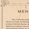 Dossi&ecirc; do 63&ordm; Distrito Escolar, contendo as primeiras assinaturas &agrave; tinta dos alfabetizados das escolas mistas. Bauru, 1928. APESP