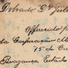 Partitura do dobrado Dr. J&uacute;lio Prestes. Bragan&ccedil;a, 1927. APESP