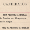 Tabela de Resultado Geral do pleito de 1&ordm; de mar&ccedil;o de 1930 no Estado do Esp&iacute;rito Santo. APESP. 101.SG7.1.7.7