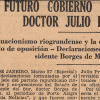 Not&iacute;cia do jornal La Raz&oacute;n, Argentina, 1930. APESP. 101.SG7.1.14.11(4)