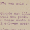 Poema N&atilde;o vem mais&hellip;, de J&uacute;lio Prestes. Itapetininga, 1900. APESP. 101.SG2.1.5.4